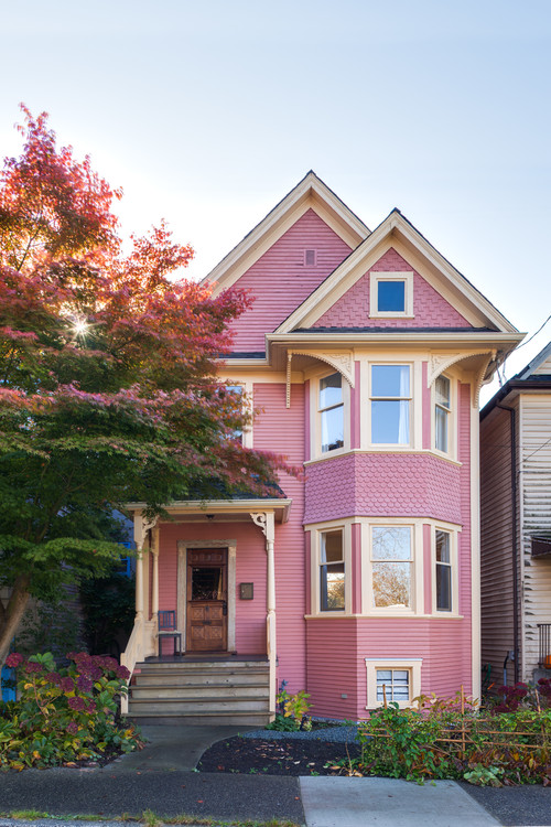 Pink Victorian House