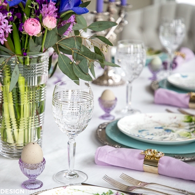 Spring Table Setting by Designthusiasm