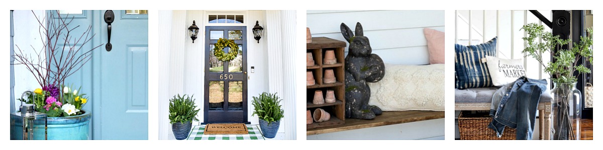 Spring Styling Tour - Porch and Entryway