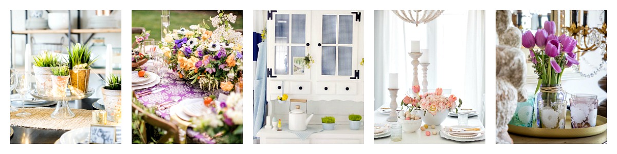 Spring Styling - Dining Room Tuesday graphic.