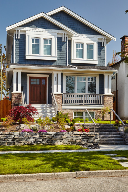 13 Blue Houses with Charming Curb Appeal