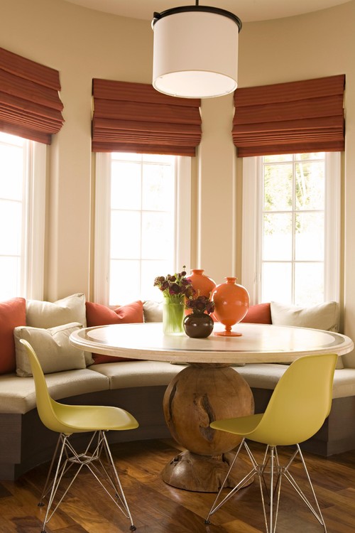Colorful Eclectic Breakfast Nook