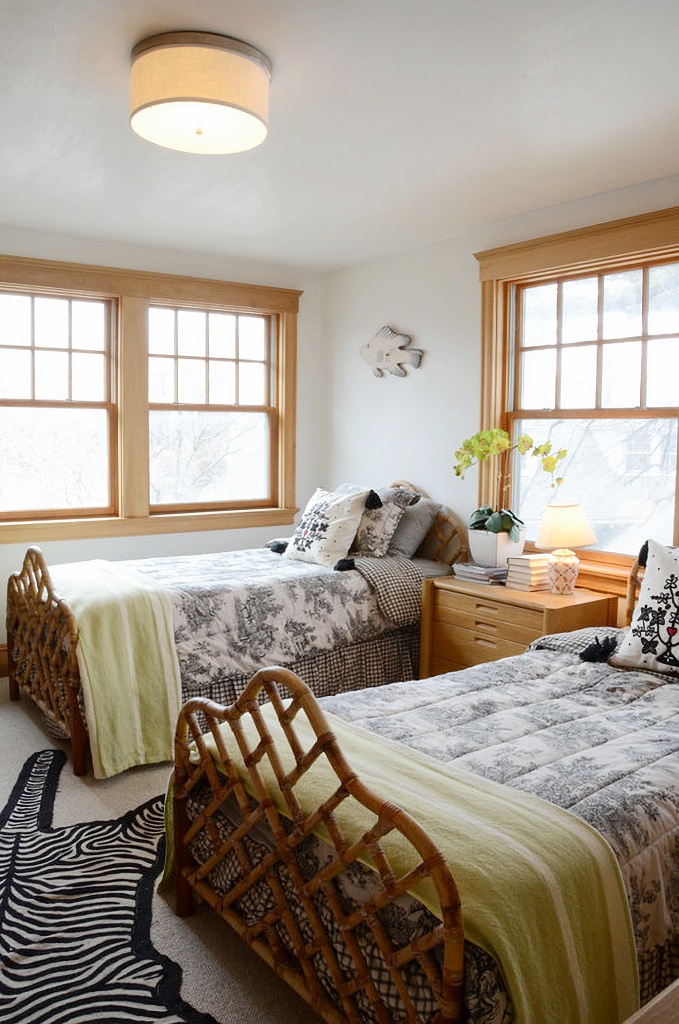 guest bedroom on the coast