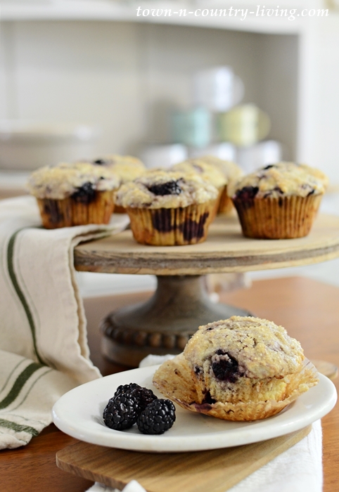 Blackberry Lemon Muffins