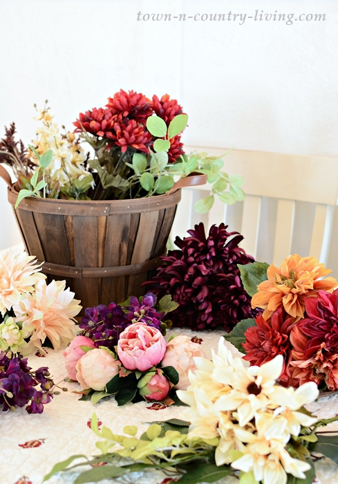 How To Make A Silk Flower Arrangement In Basket Best Flower Site