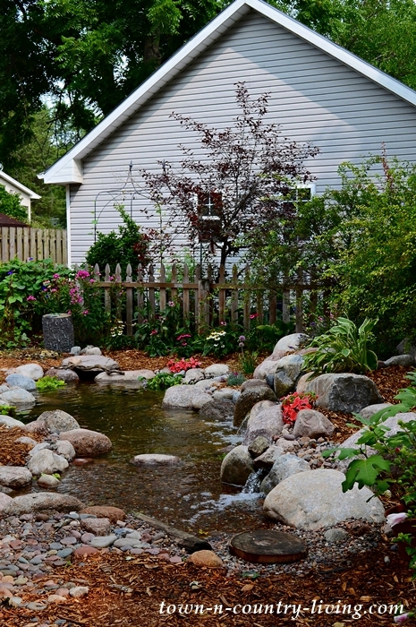 Garden Pond Creates Total Backyard Transformation!
