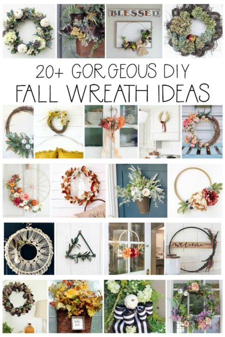 Seasonal Simplicity - Fall Wreath Ideas