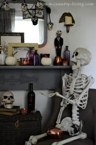 Halloween Skeleton Sightings at My House!! - Town & Country Living