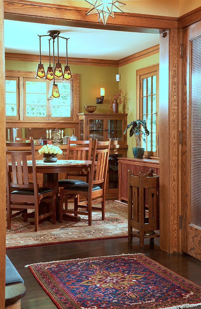 craftsman dining room