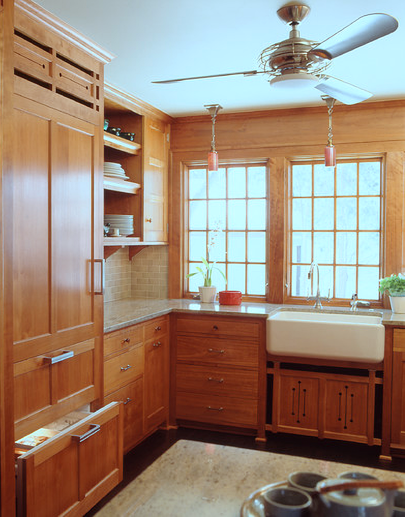 craftsman style kitchen