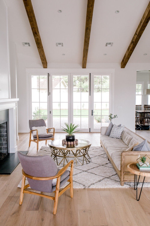 Minimalist Approach to Fixer Upper Style Living Room