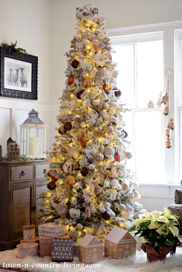 Bronze and Neutral Christmas Tree