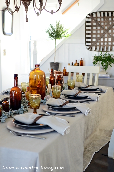 Create an Earthy Table Setting with Magic Linen