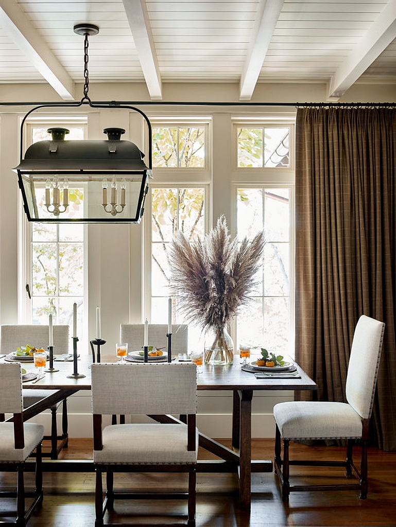 neutral dining room