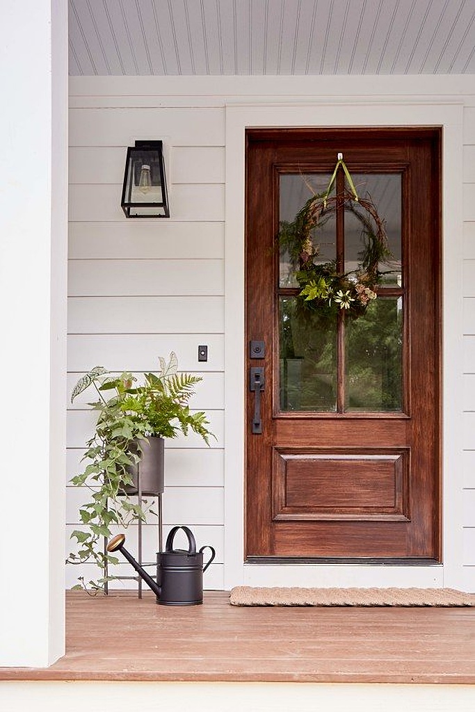 welcoming front door