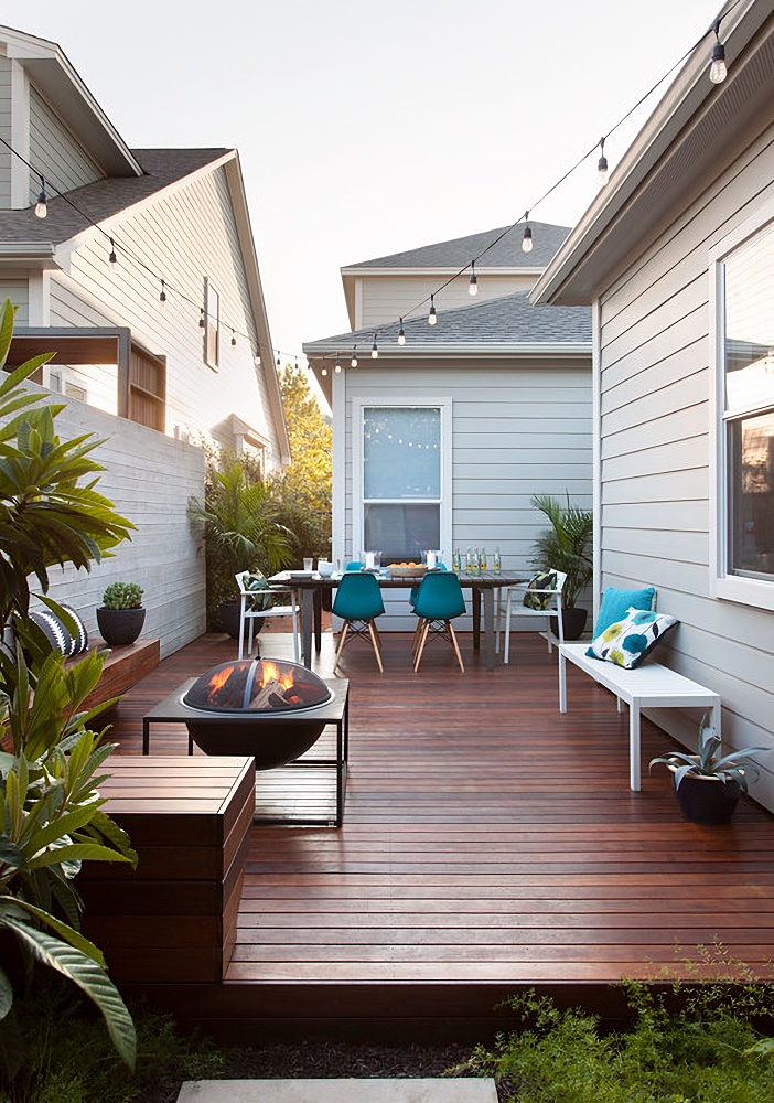 small residential deck