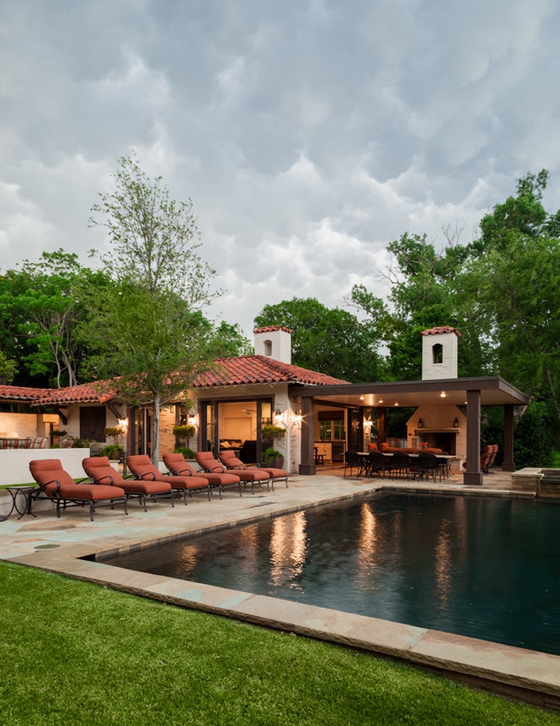 backyard pool