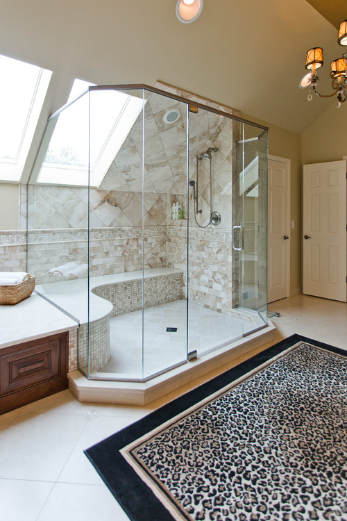 Elegant Bathroom with Walk-In Shower