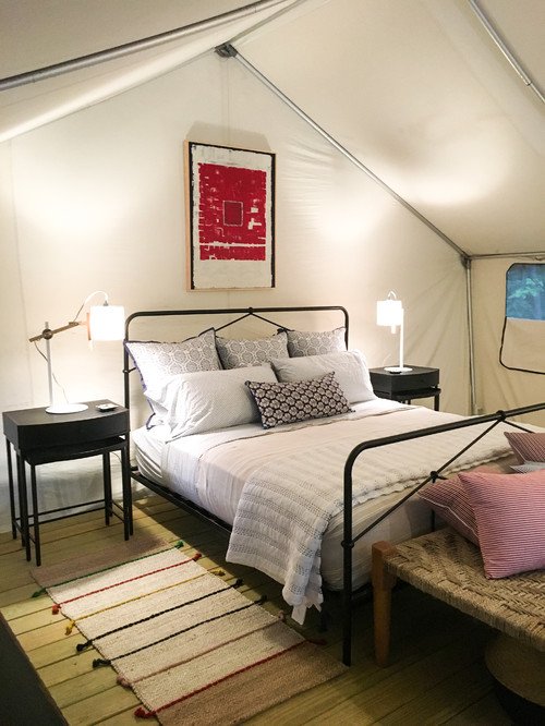 Beautiful Bedroom in Outdoor Tent
