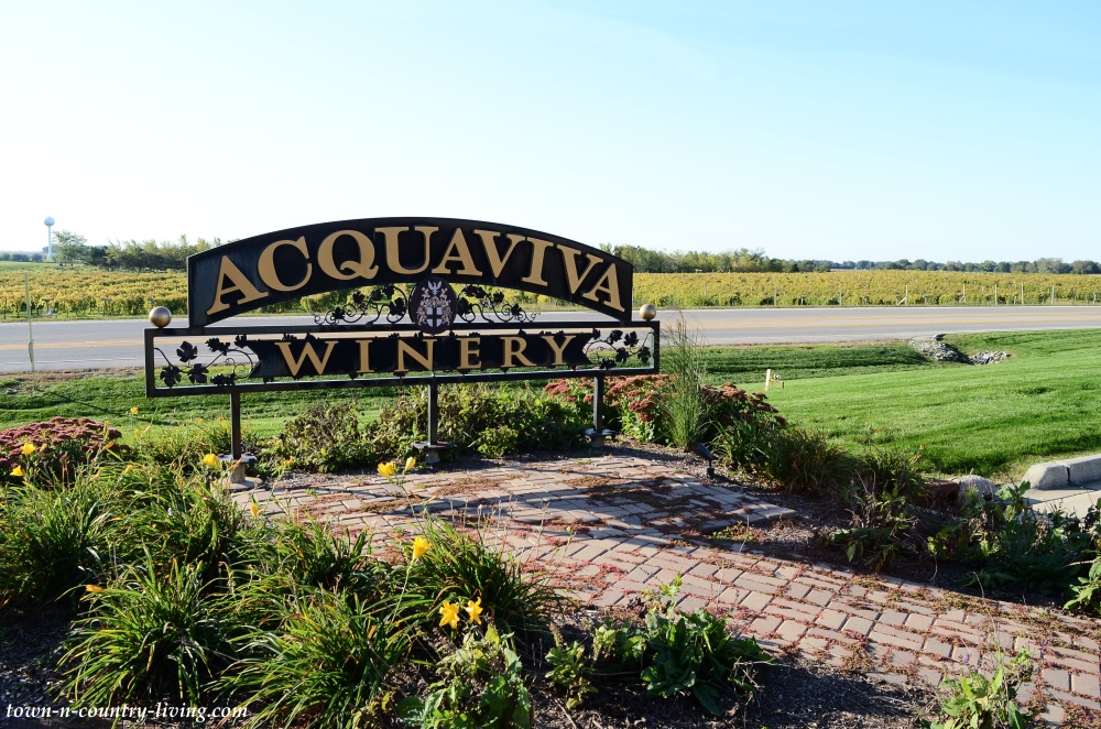 Acquaviva Winery in Maple Park, Illinois