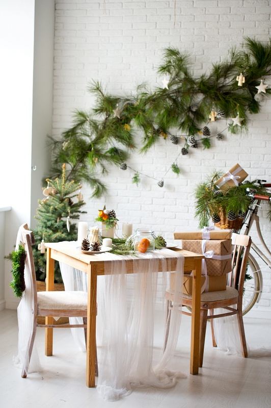 Festive Christmas Dining Room