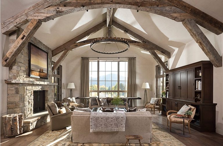 Can a Mountain Home Be Both Elegant and Rustic? - Town & Country Living