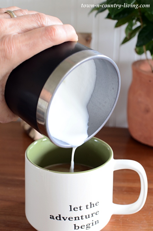 Use a Milk Frother to Make Homemade Latte or Cappuccino