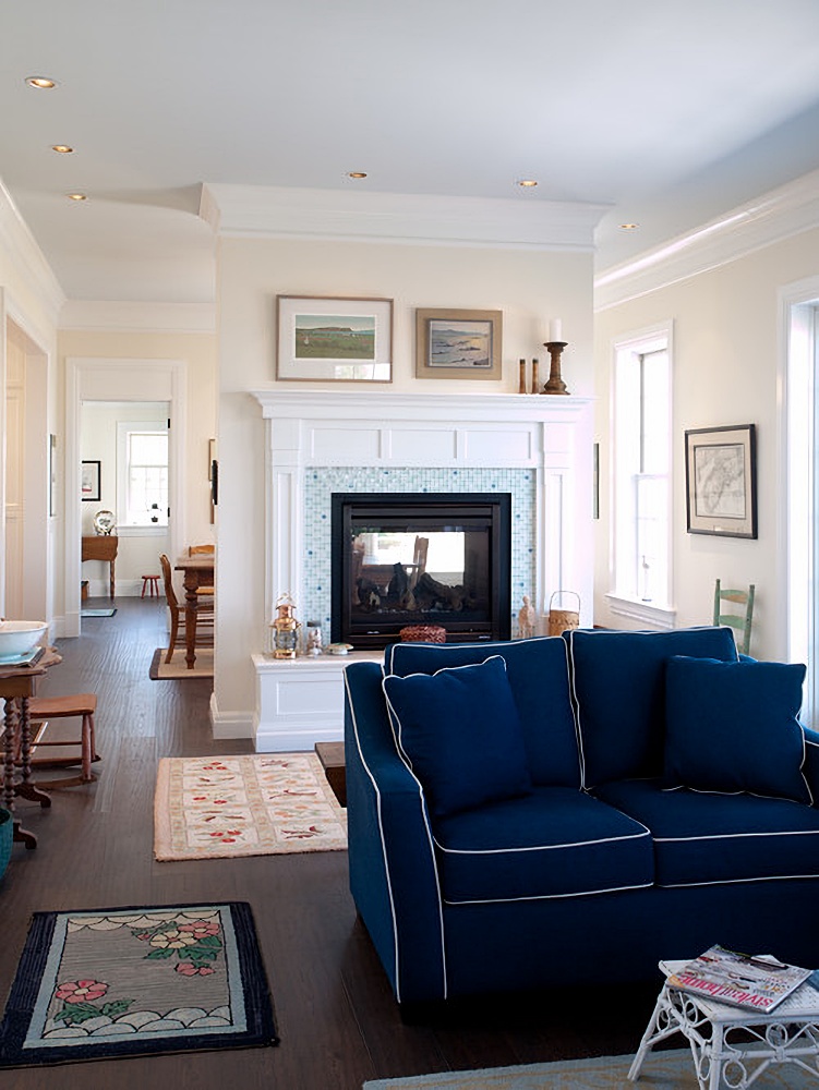 Traditional east coast living room