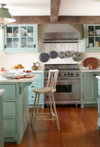 Turquoise Kitchen: Back to the 1950s - Town & Country Living