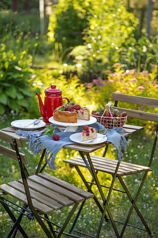 Bistro Table for Summer Dining Outdoors
