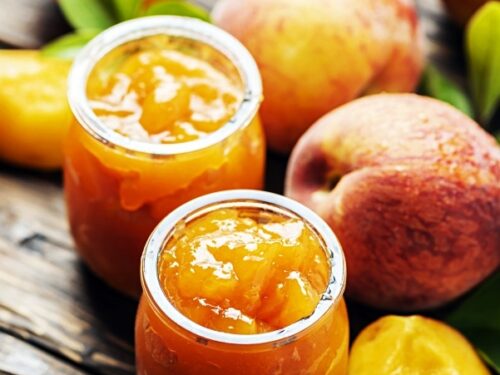 How to Make Easy Peach Jam, Peach Jam for Cake! Peach Recipe in Caldas! 