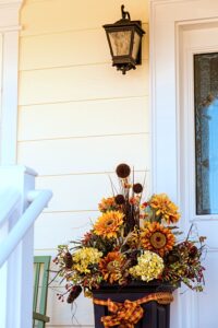 Fall Front Door Decor - Town & Country Living