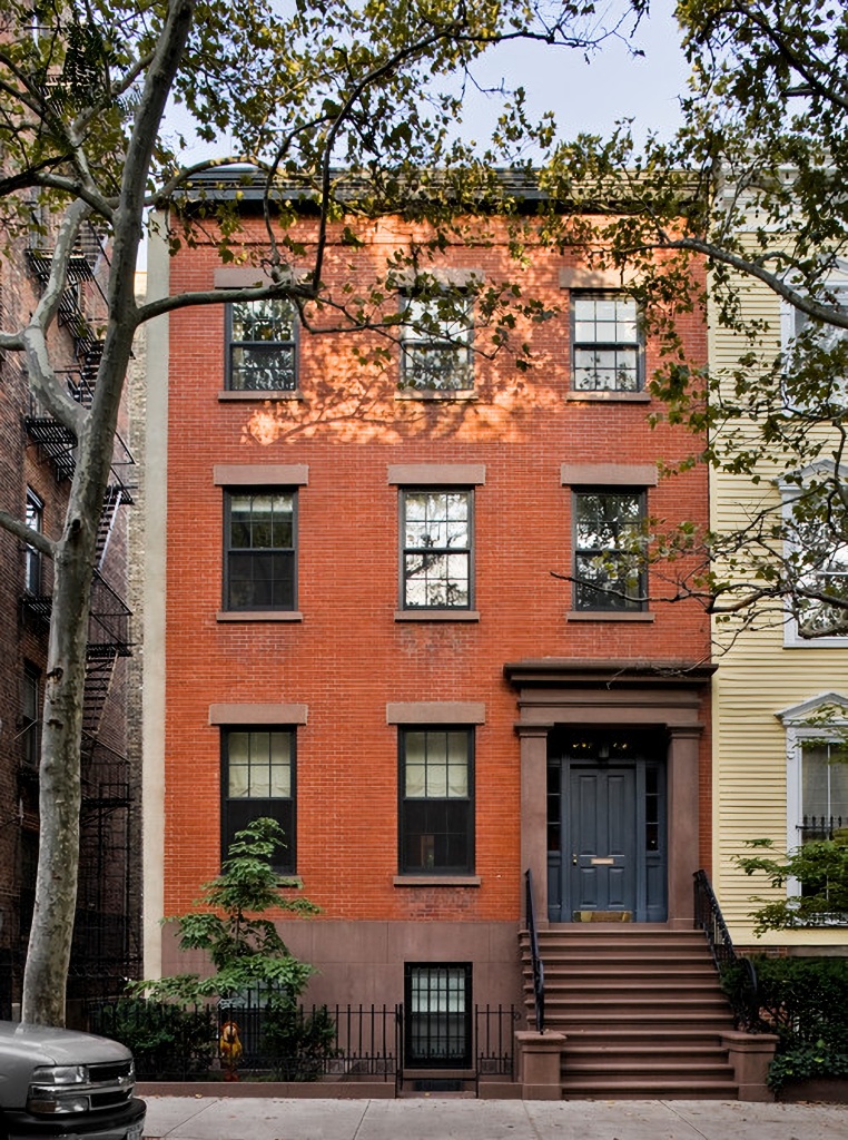 exterior of Brooklyn townhouse