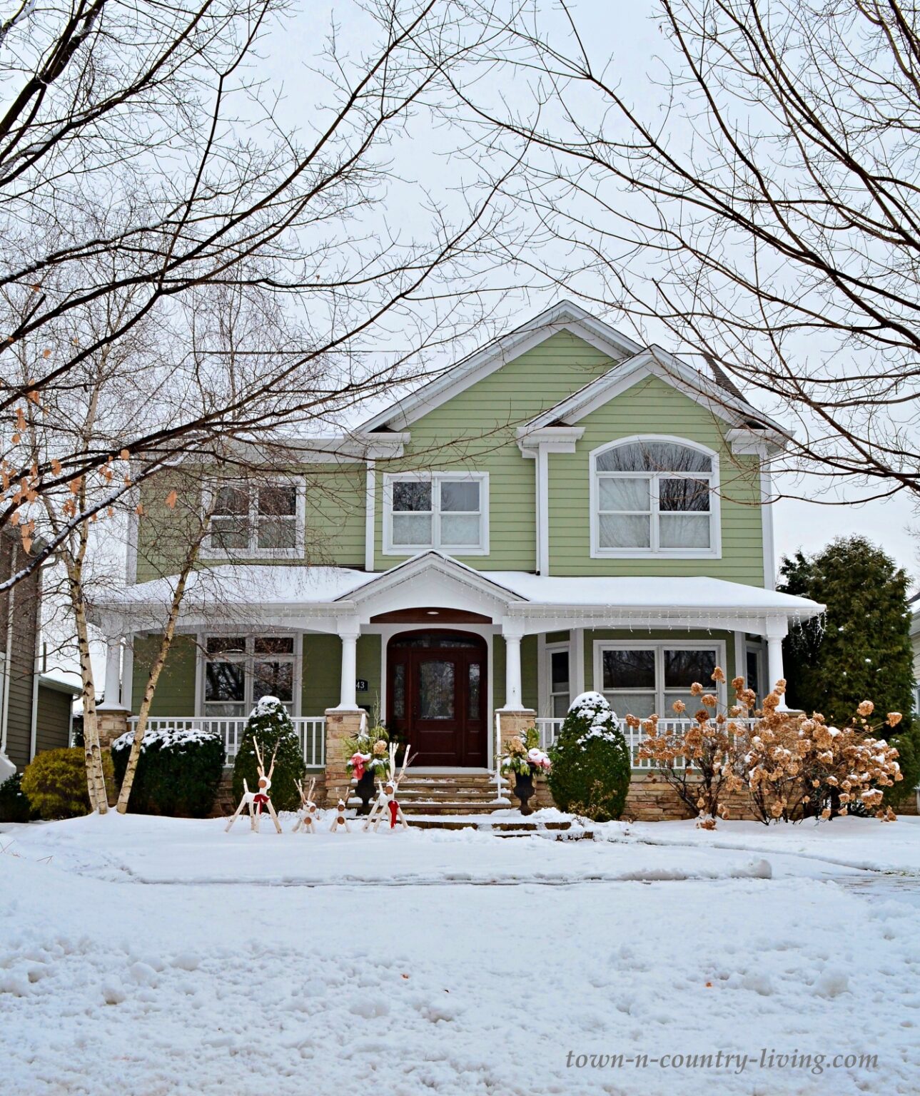 Yellow and Green Homes in Beautiful Naperville - Town & Country Living