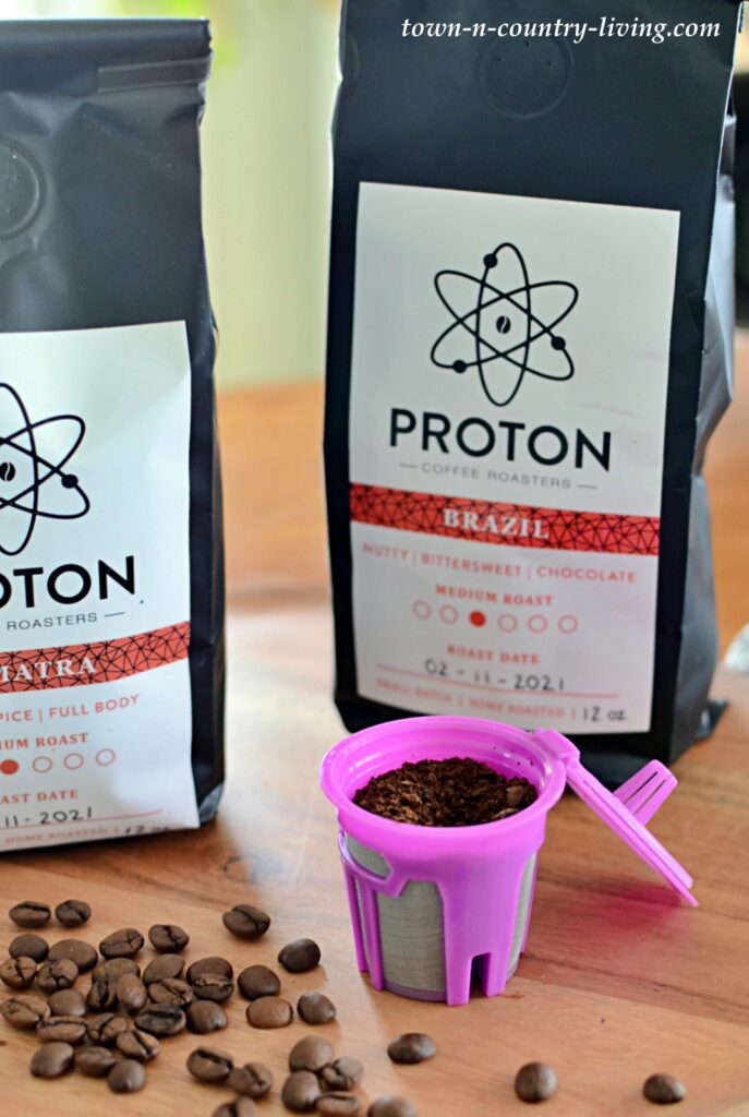 Proton Roasted Coffee Beans - Sumatra and Brazil