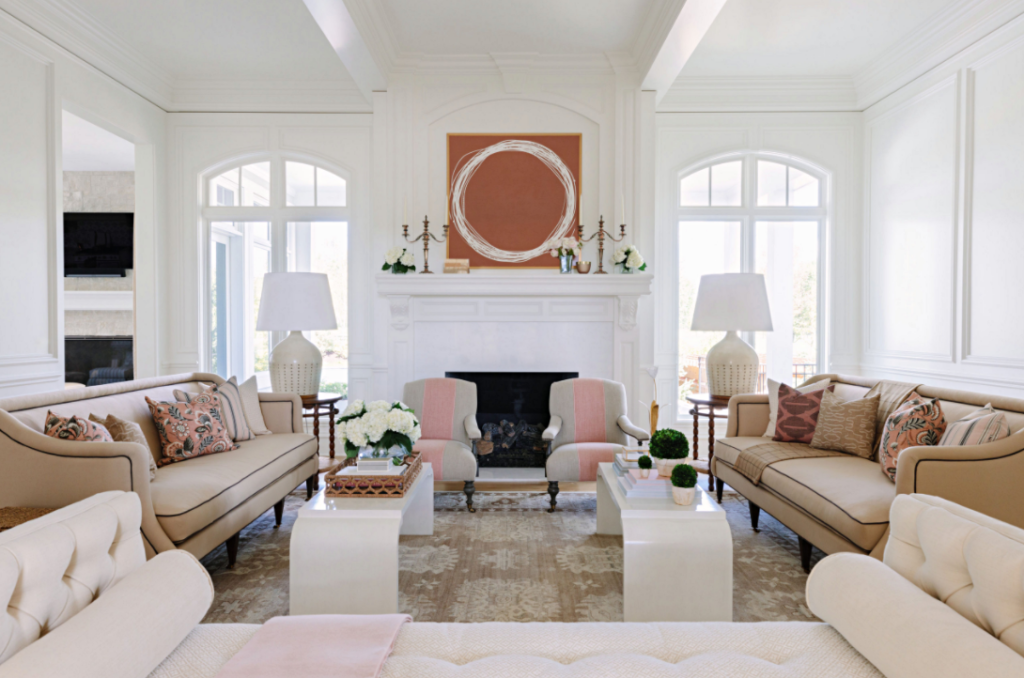 Traditional Light-Filled Living Room