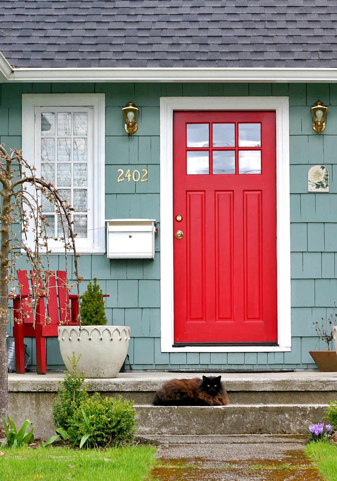 Paint Your Front Door a Bold Color