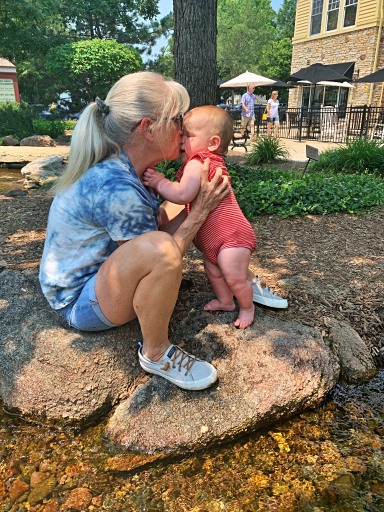 Baby in the Park with Gramma