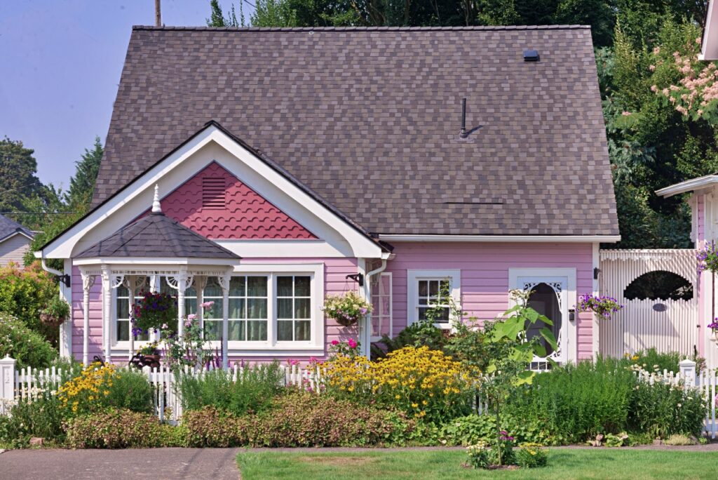Pink Victorian Cottage