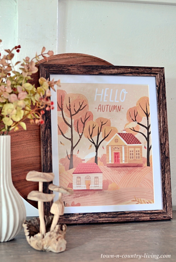 Free Fall House Printables for You to Frame