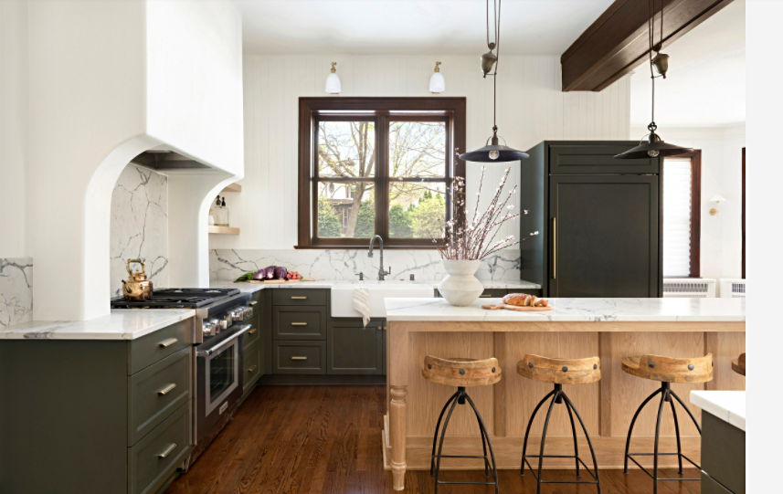 Beautiful kitchen renovation in historic home