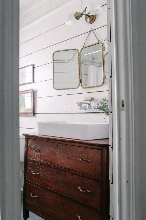 The Little Vintage Bathroom That Could: Post Renovation