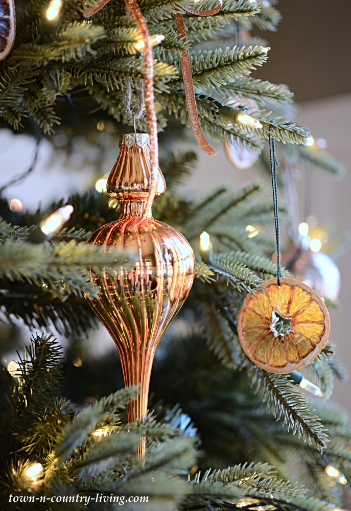 Burnt Orange Christmas Ornament by King of Christmas