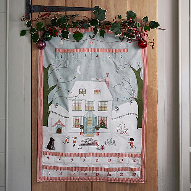 Handmade Fabric Advent Calendar