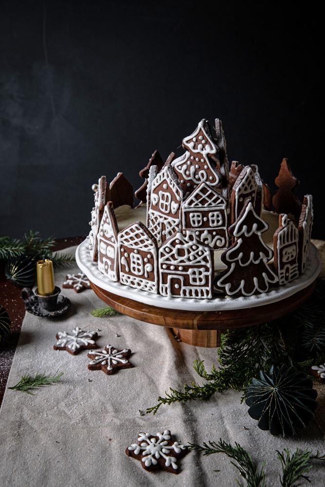 Swedish Christmas Gingerbread House