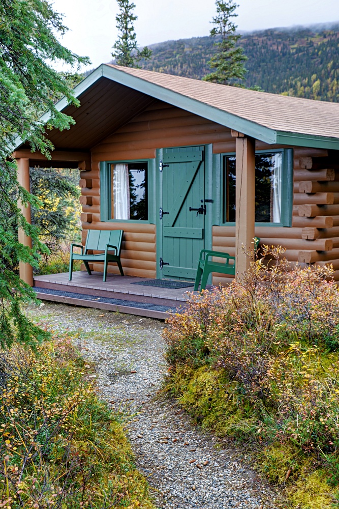 Little cabin in Denali National Park.