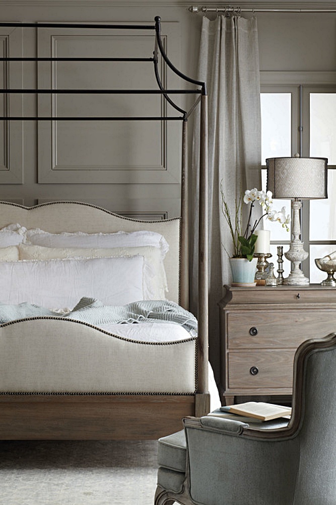 Neutral French style bedroom