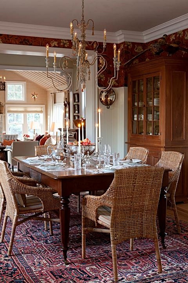 Sarah Richardson's house - dining room