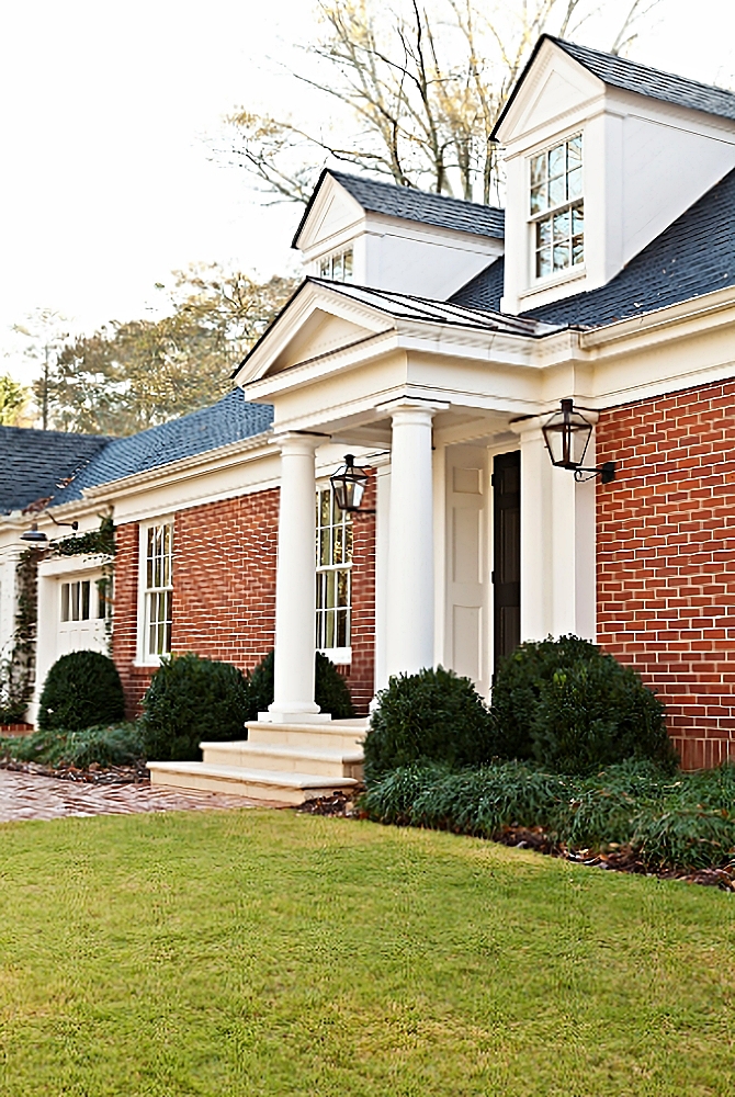 red brick home in Atlanta