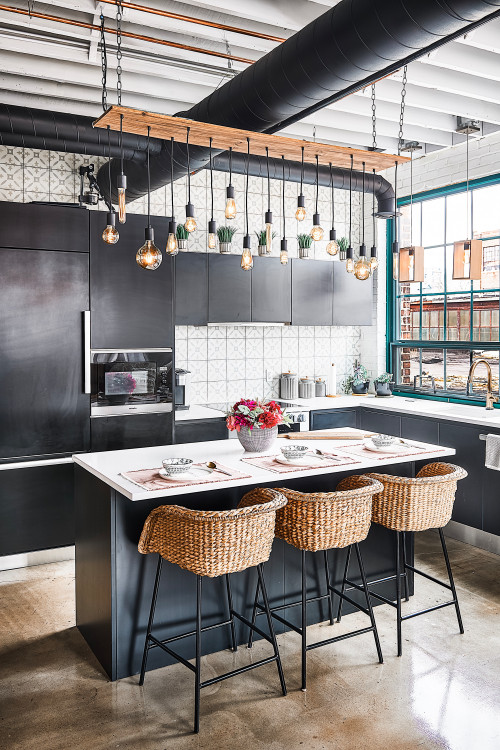 Chic City Loft with a Bohemian Industrial Style